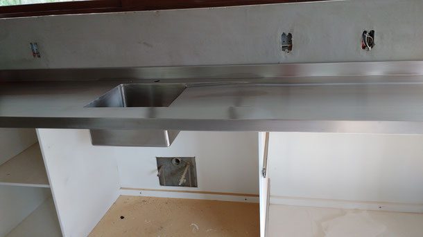 Cubierta con Pozuelo de Lavado