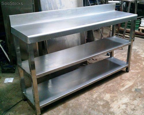 Mesa con Doble Entrepaño